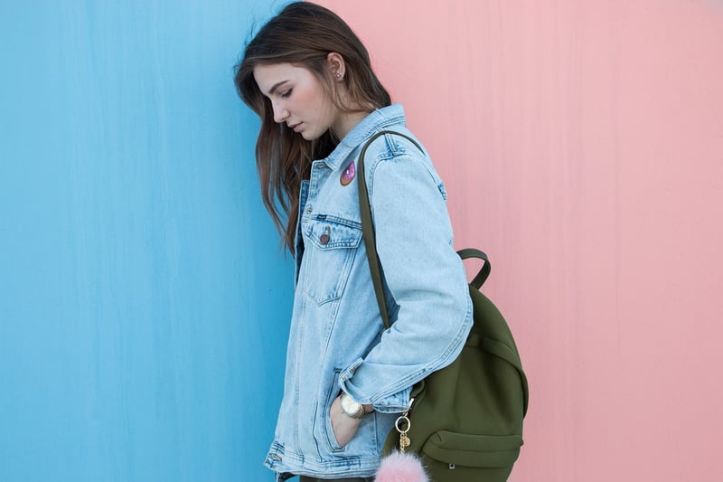 Monogrammed Upcycled Denim Jackets